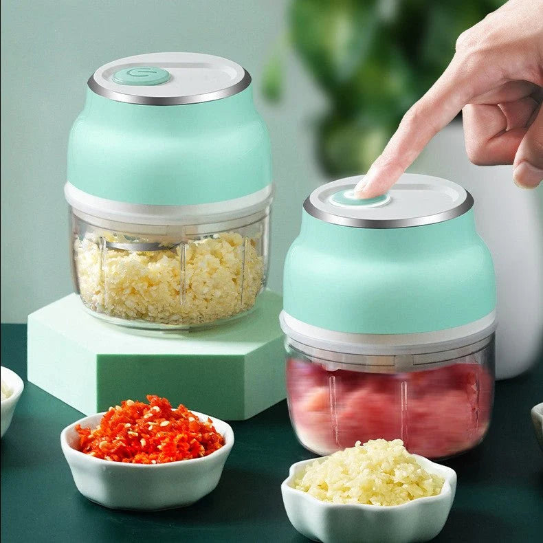 Mini Electric Food Chopper | USB Rechargeable Crusher