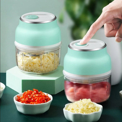 Mini Electric Food Chopper | USB Rechargeable Crusher