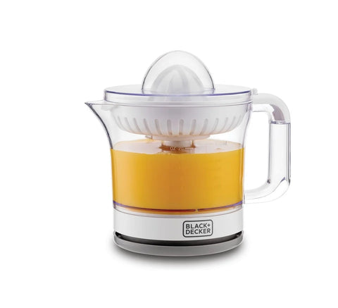 Black+Decker Citrus Juicer CJ675-B5 – 25W Electric Orange & Lemon Juicer, 600ml