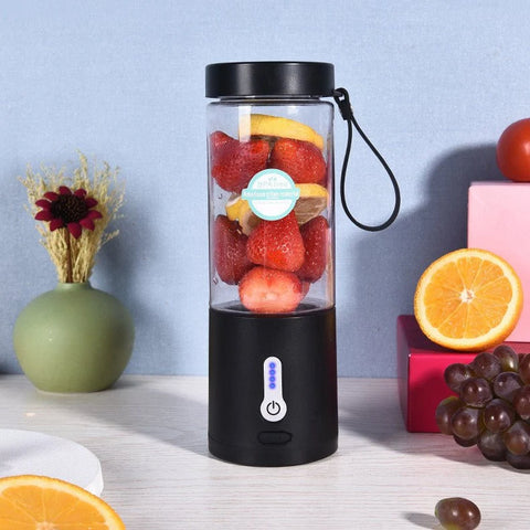 Rechargeable Portable Juicer Blender – USB Electric Smoothie Mixer & Juice Cup