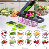 Vegetable Cutter Chopper & Slicer | Multi-Blade Kitchen Tool